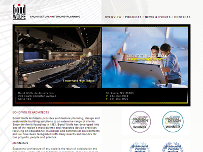 Bond Wolfe Website
