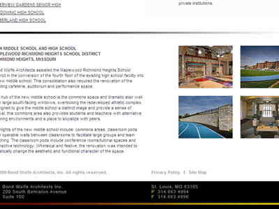 Bond Wolfe Website