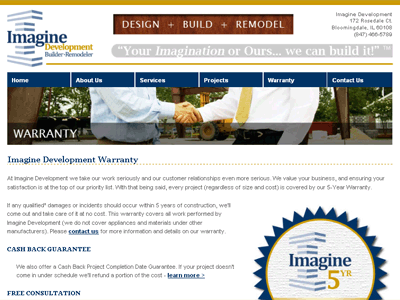 Imagine Development Website