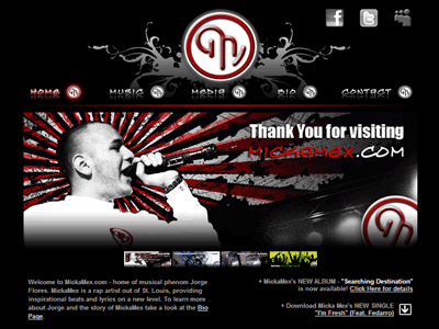 MickaMex Website