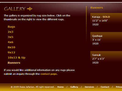Reza Jafarian Website